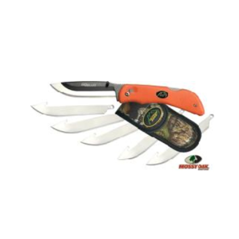 OUTDOOR EDGE RAZOR-BLAZE ORANGE 3.5" (INCLUDES 6 BLADES)