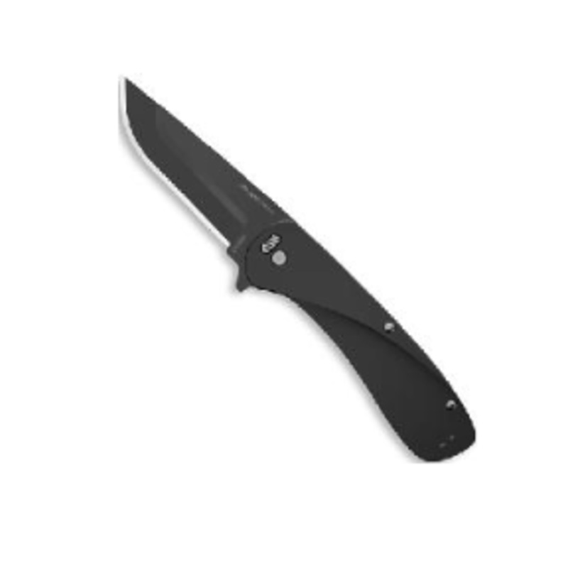 OUTDOOR EDGE RAZORVX1, BLACK 3" REPLACABLE BLADE,SPRING ASSIST EDC KNIFE