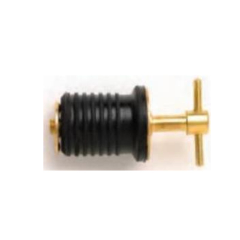 PUCCI BRASS 1" TWIST DRAIN PLUG