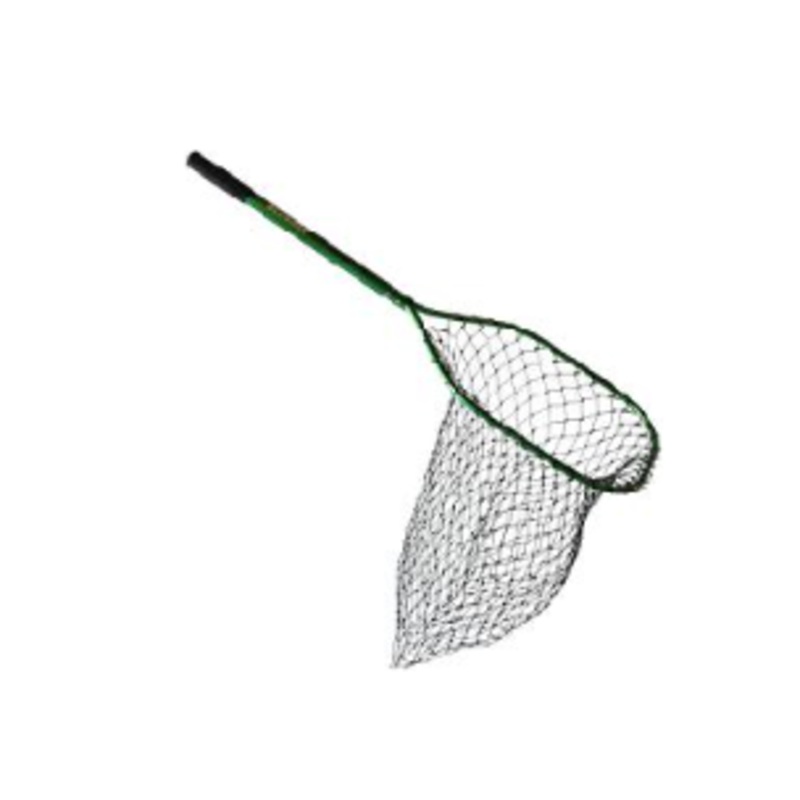 BECKMAN NET PVC COATED,GRN/BLK 14"W x 19"L W/18" HANDLE