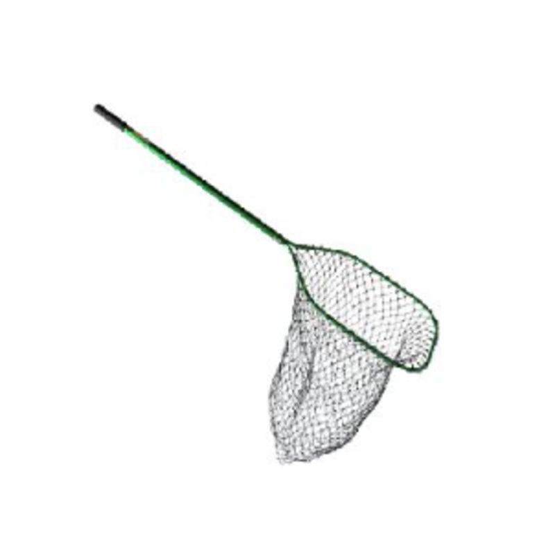 BECKMAN NET PVC COATED,GRN/BLK 16"W x 22"L W/24" HANDLE
