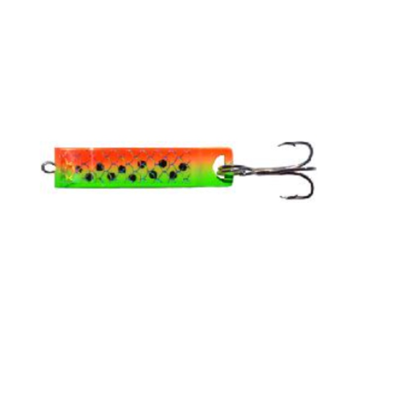 MACK'S CRIPPLURE 1/4oz,GLOW FIRETIGER