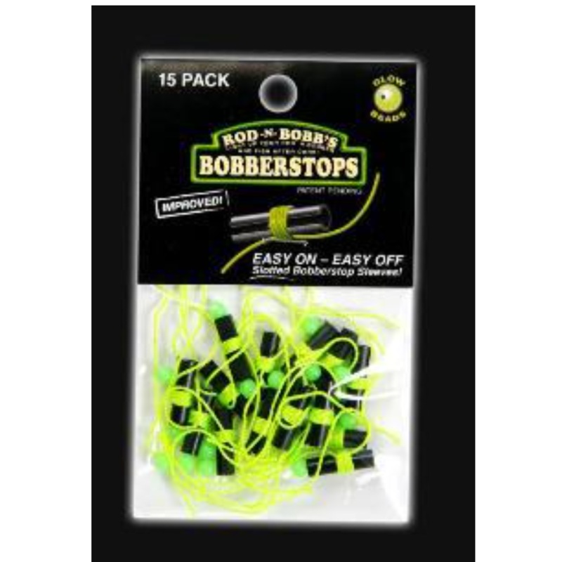ROD & BOB BOBBER STOPS & GLO BEADS (6), CHART