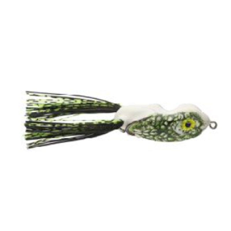 S/LURE SCUMDOG WALKER FROG,NAT BLK/GREEN