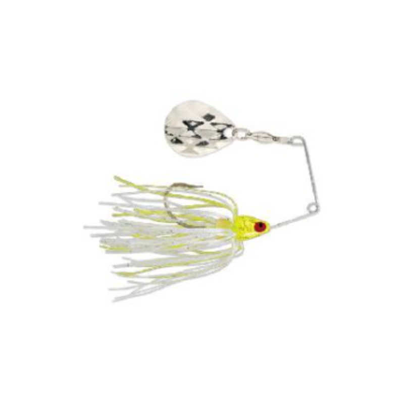 STRIKE KING MINI KING SPINNERBAIT 1/8oz,CHART/WHT