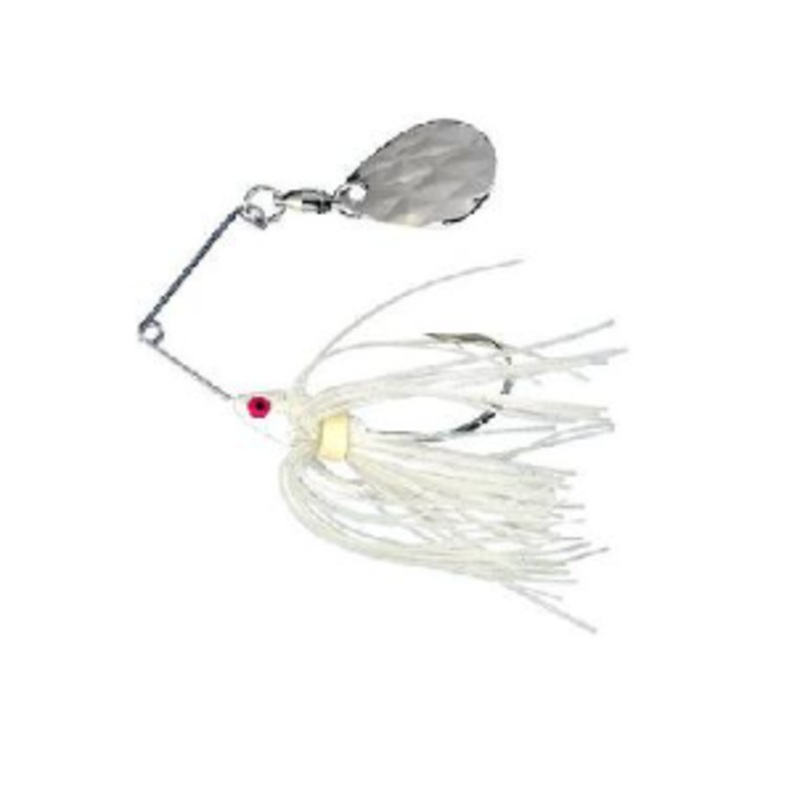 STRIKE KING MINI KING SPINNERBAIT 1/8oz,WHTE/WHTE