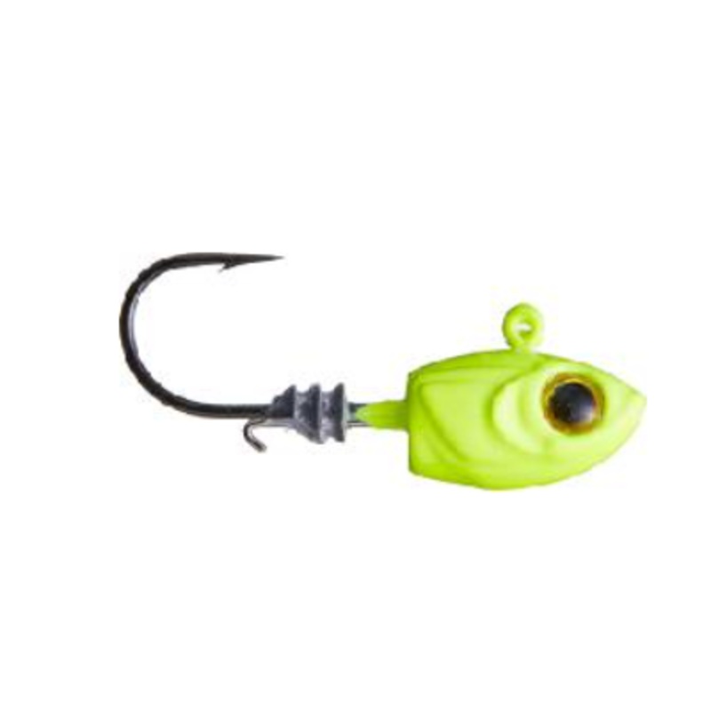 ZMAN MICRO SHAD HEADZ 1/32oz (4) CHARTREUSE