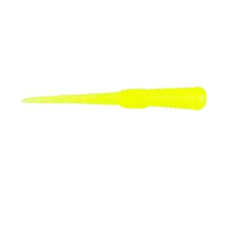 ZMAN MICRO WORMZ 2"(8),HOT CHARTREUSE