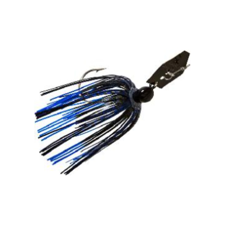 ZMAN PRO Z CHATTERBAIT 3/8oz,BLACK/BLUE