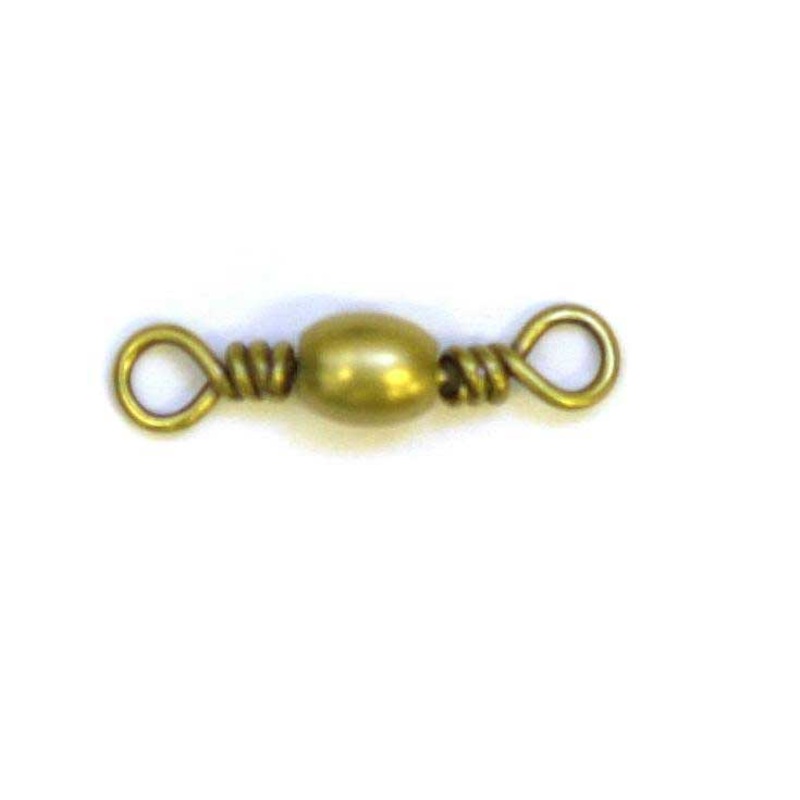 Eagle Claw Swivel-Brass Barrel 12ct-12pk Size 2/0