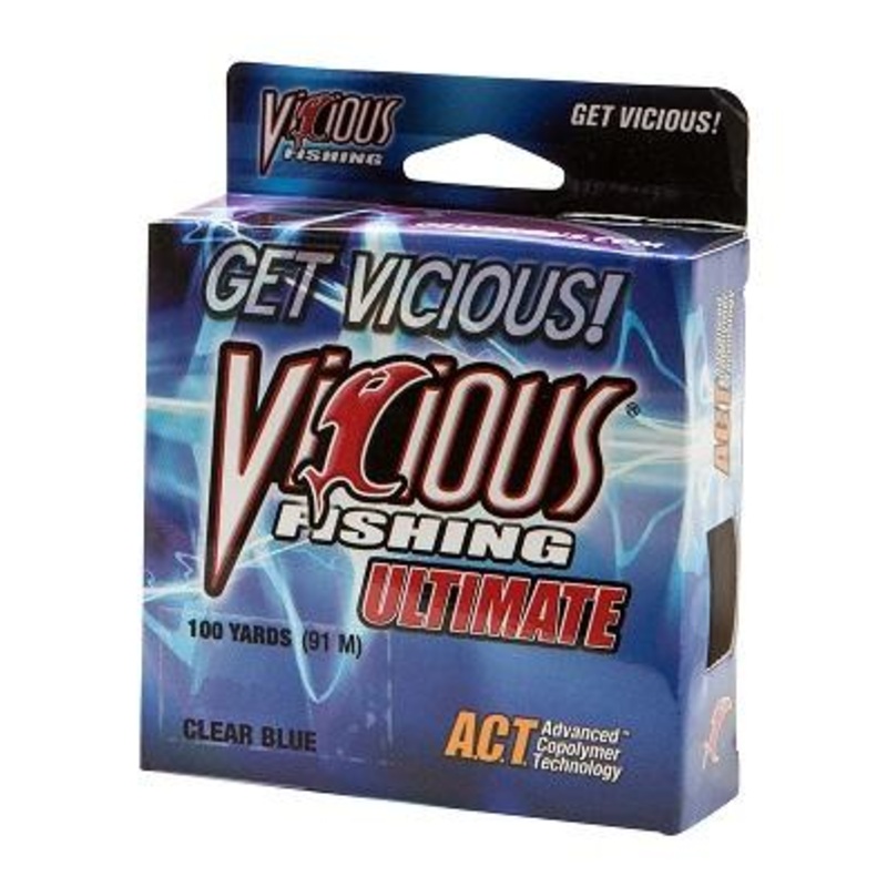 Vicious Ultimate Clear-Blue 100yd 14lb