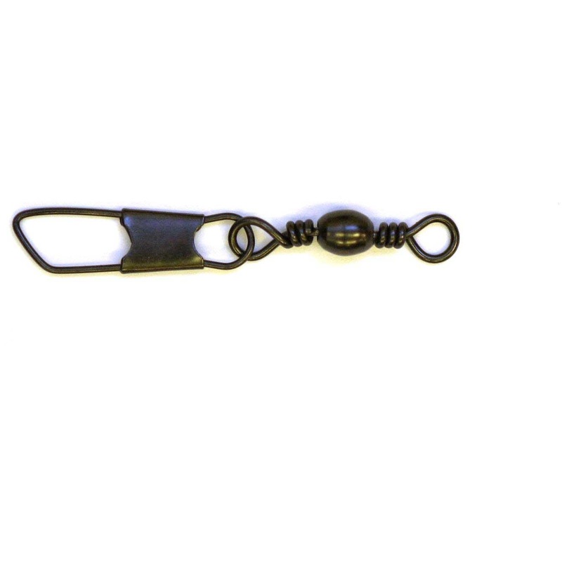 Eagle Claw Swivel Black Snap 12ct-12pk Size 5
