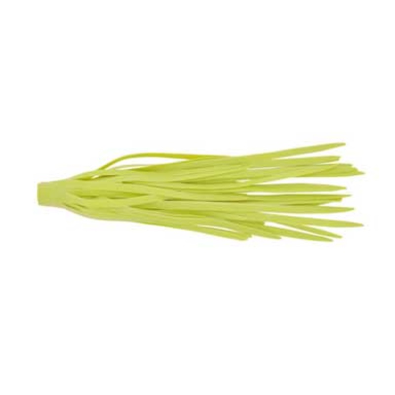 H&H Rubber Skirts Large 3ct Chartreuse