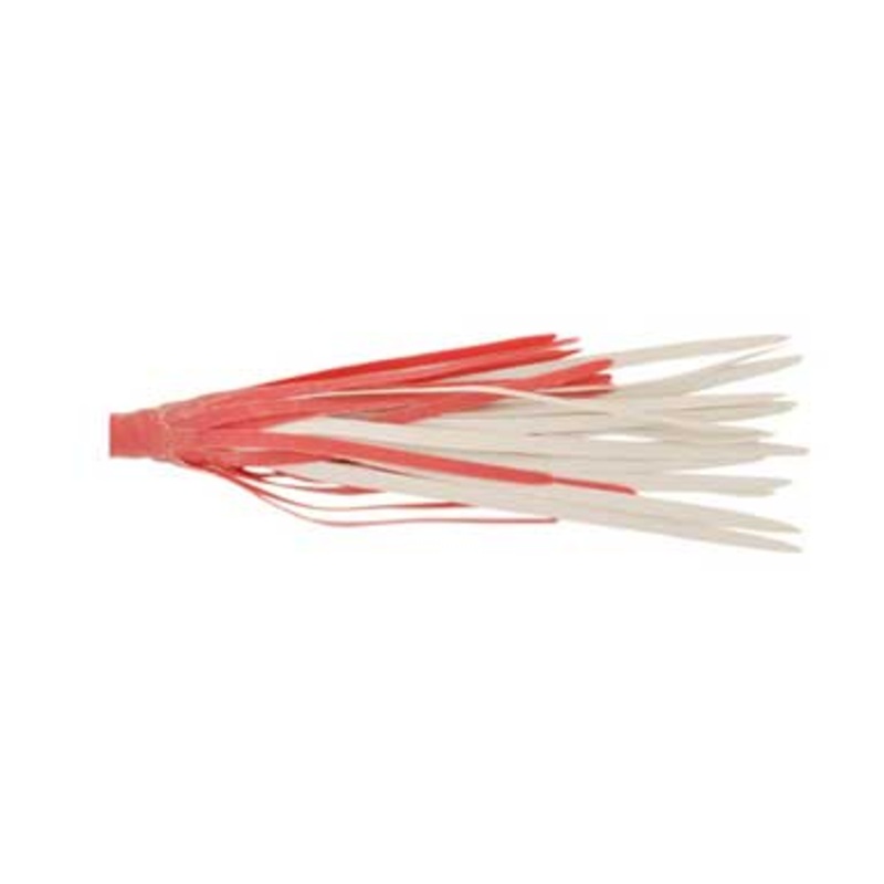 H&H Rubber Skirts Large 3ct Red-White