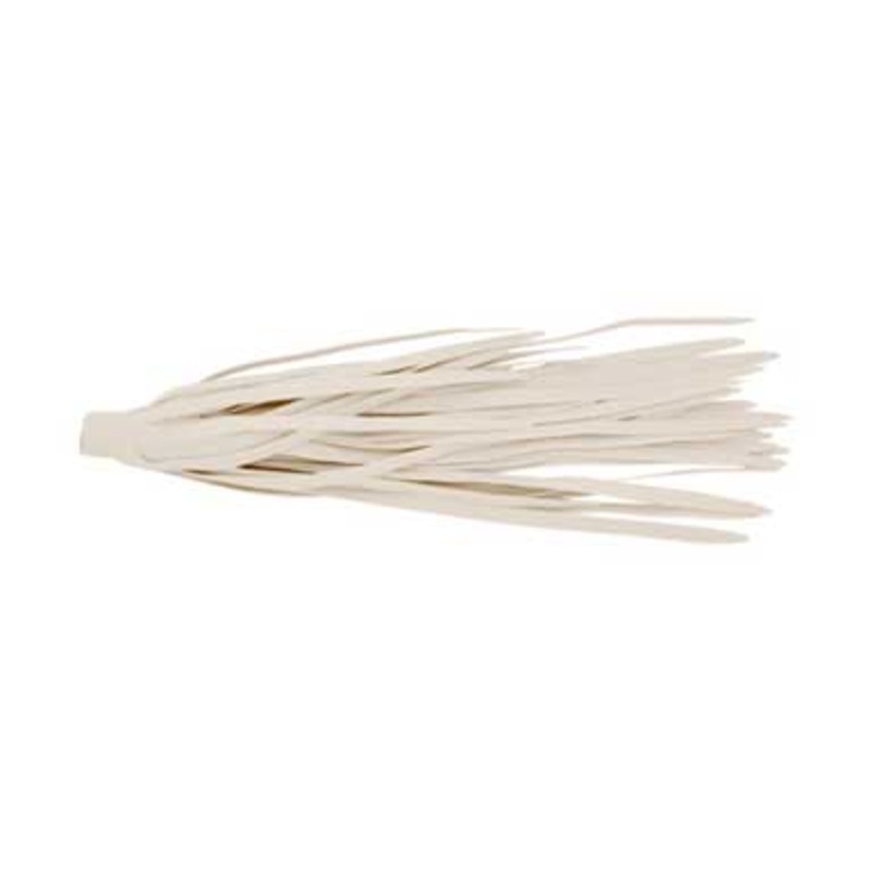 H&H Rubber Skirts Large 3ct White