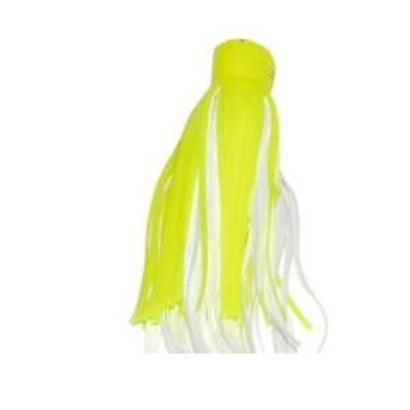 Hildebrandt Vinyl Skirts 2ct Chartreuse-White