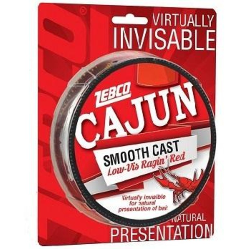 Cajun Line Smooth Cast Low Vis Red 330yd 8lb