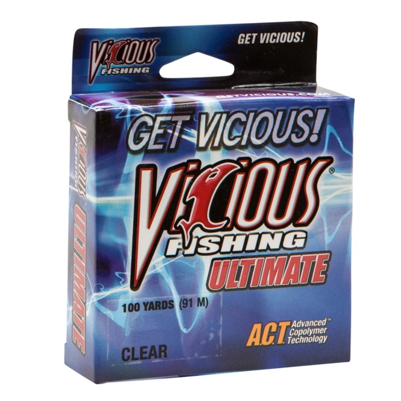 Vicious Fishing Line  Clear 100yd