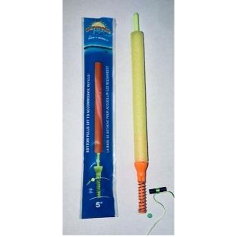 Rod-N-Bobbs Mr Summer Foam Spring Float 4" Yellow