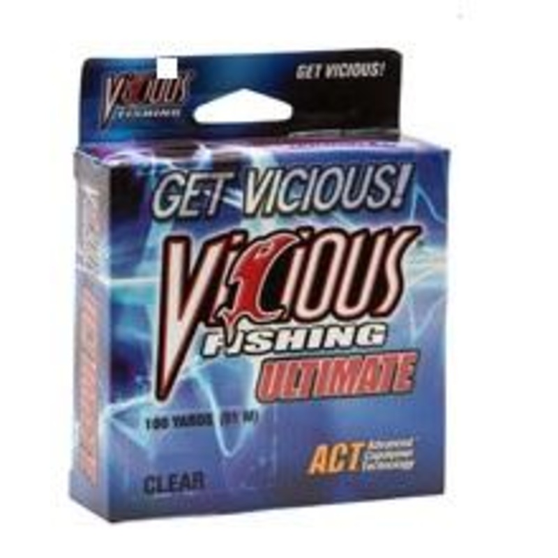 Vicious Ultimate Clear Mono 100yd 8lb