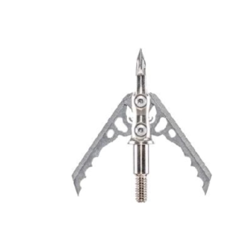 RAGE HYPODERMIC NC 2 BLADE MECHANICAL BROADHEAD 100GR, 3 PACK