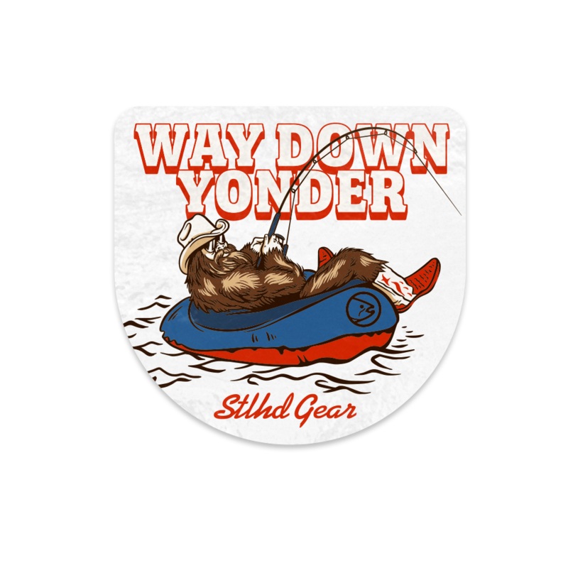 STLHD Way Down Yonder Sticker