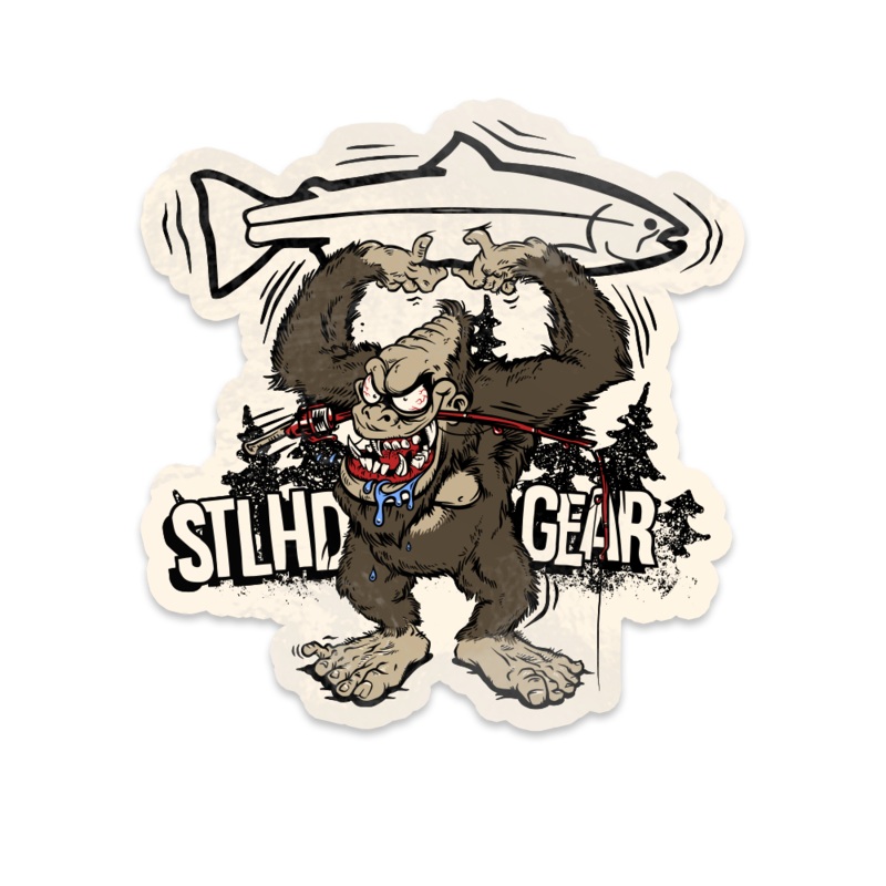 STLHD Wild Squatch Sticker